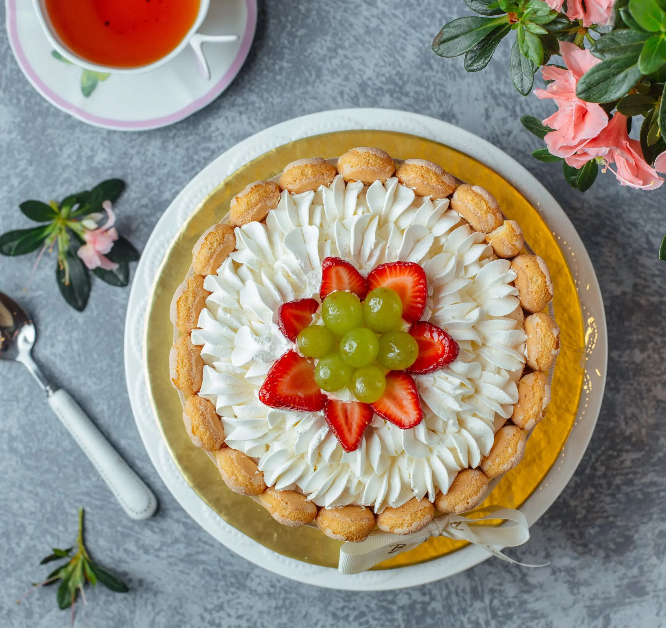 Custered Cake